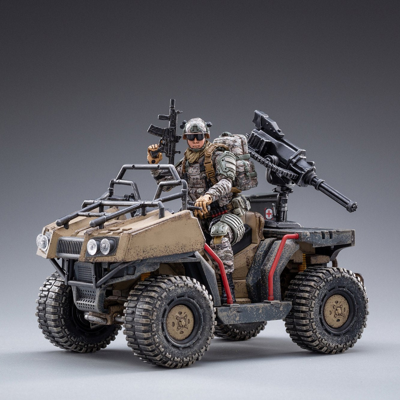 JoyToy 1/18 Wildcat  ATV Vehicle (Khaki)