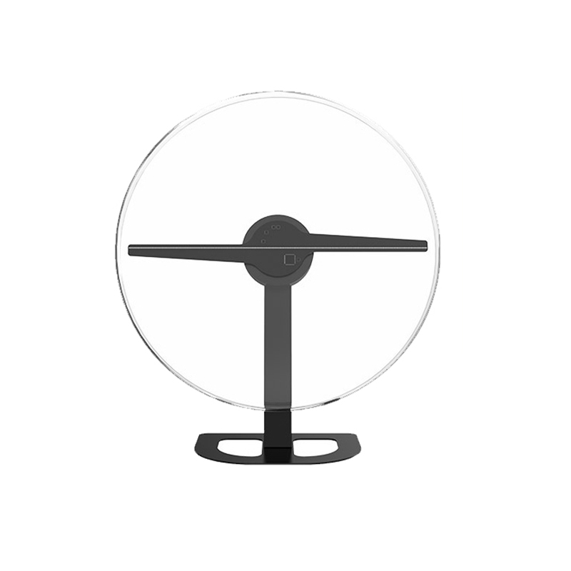 11.8Inch/ 32cm 3D desktop version led fan with protection cover