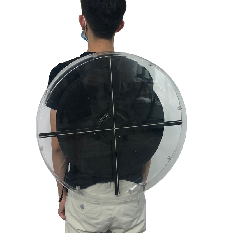 2022 New Backpack 3D Hologram LED Fan 45cm For Advertising 