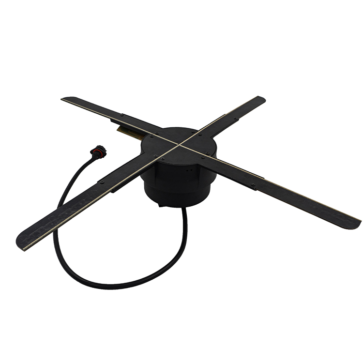 17.7 Inch/45cm small size holographic fan for indoor use