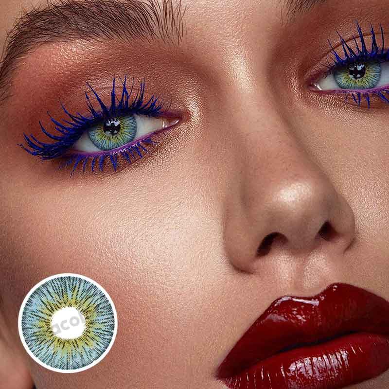 【U.S WAREHOUSE】Beacolors Retro Marble  Colored contact lenses -BEACOLORS