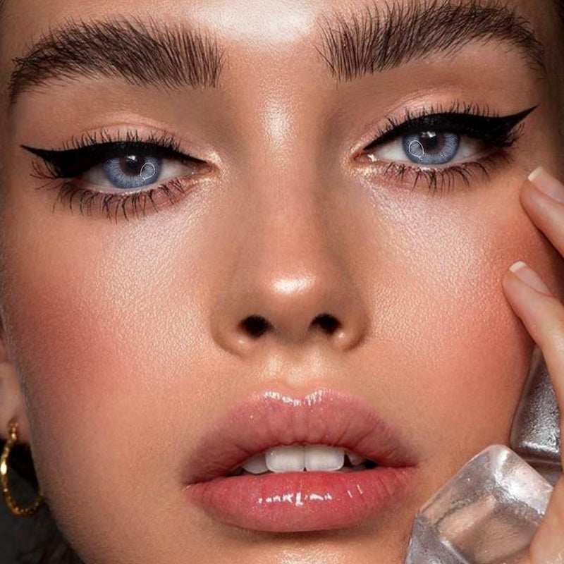 Beacolors DNA Taylor Blue Gray  Colored contact lenses -BEACOLORS