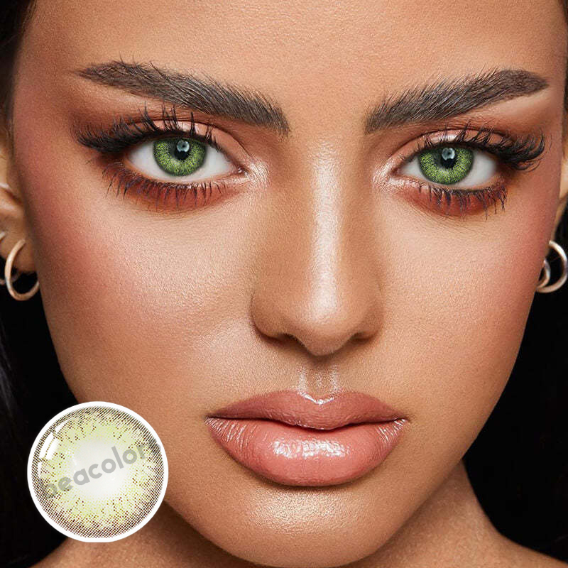Beacolors Wildcat Green  Colored contact lenses -BEACOLORS