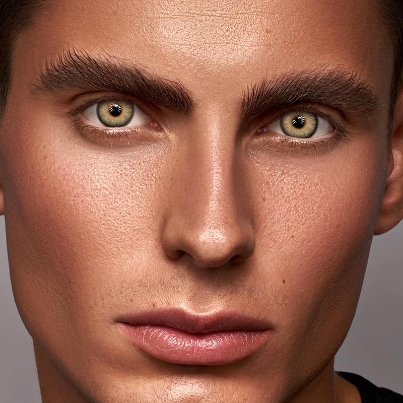 Beacolors Himalaya Brown  Colored contact lenses -BEACOLORS