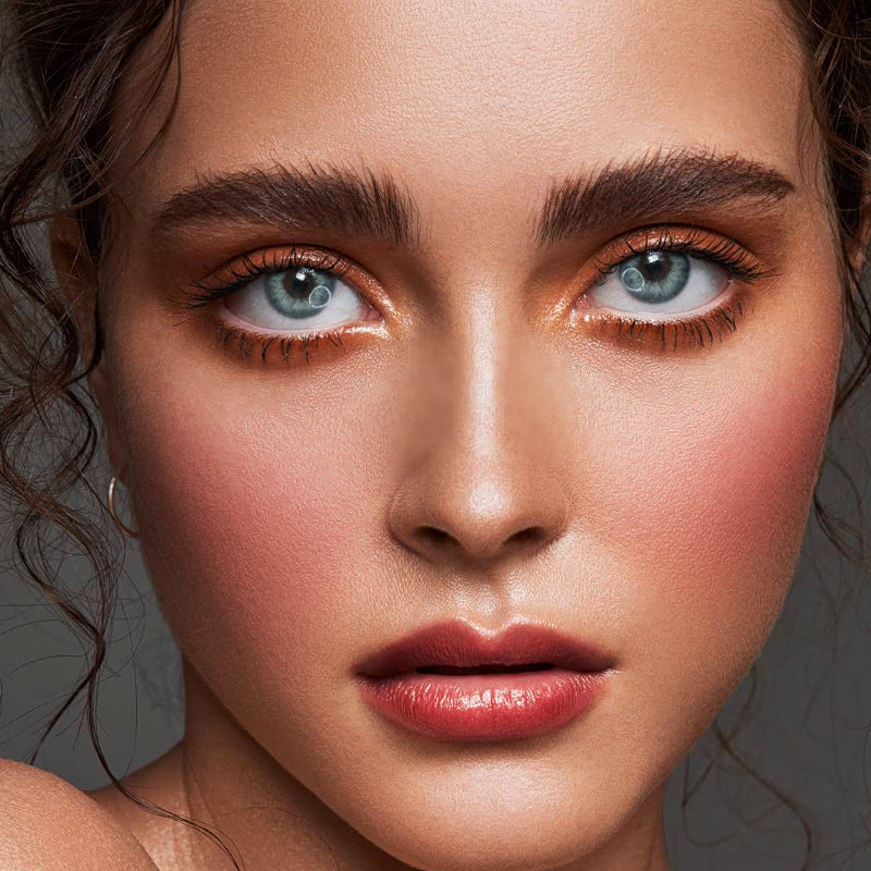 Beacolors DNA Taylor Green Gray   Colored contact lenses -BEACOLORS