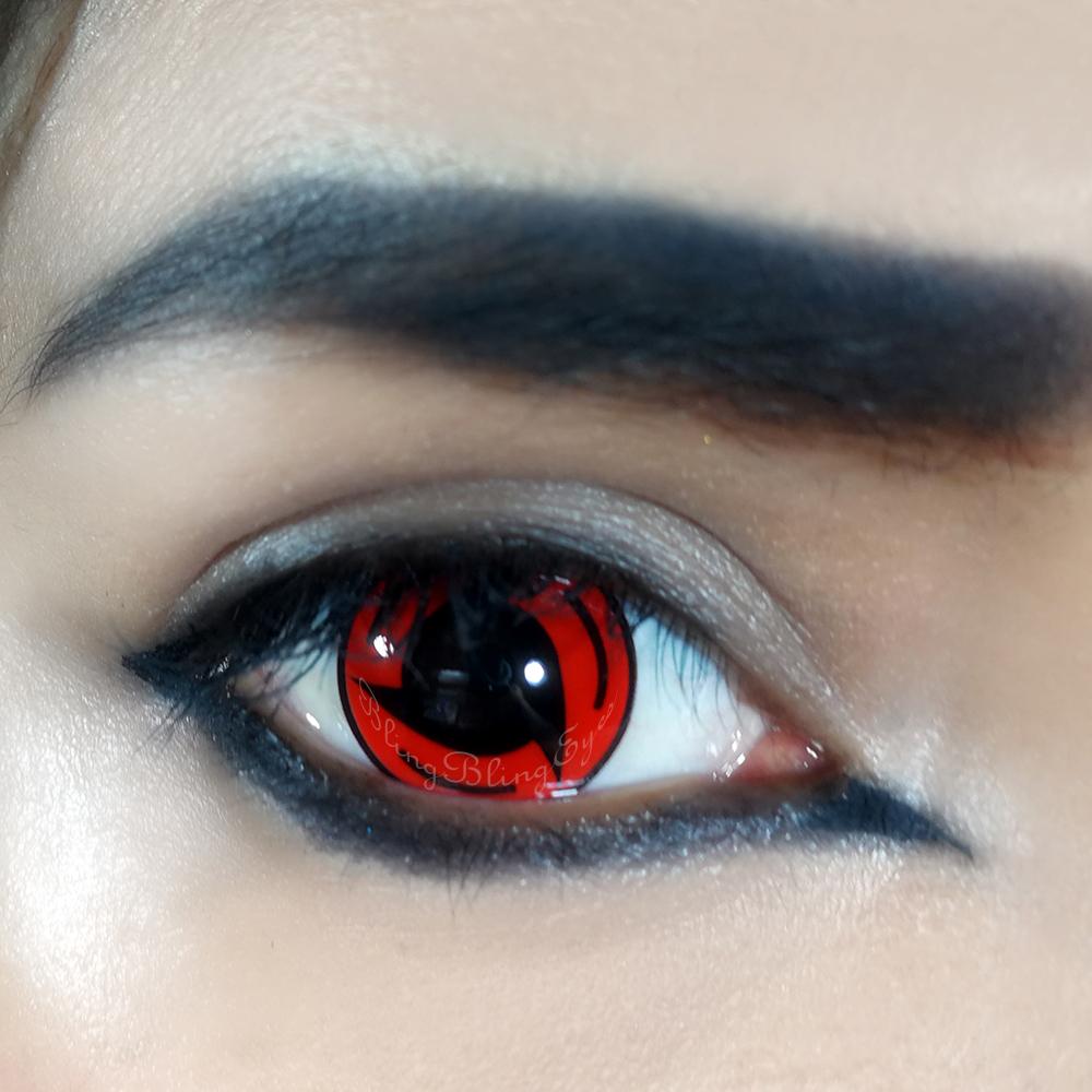 Beacolors Bladed Red Cosplay Colored contact lenses -BEACOLORS