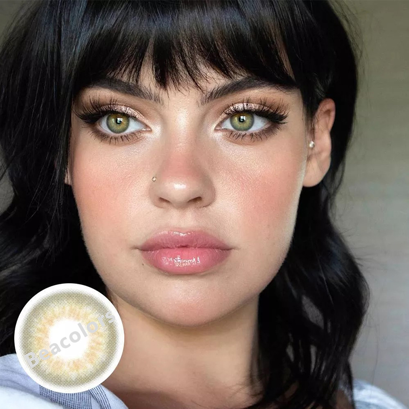 Beacolors Taylor Brown Hazel  Colored contact lenses -BEACOLORS