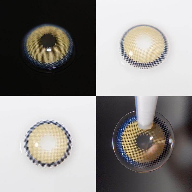 Beacolors Green Flare  Colored contact lenses -BEACOLORS