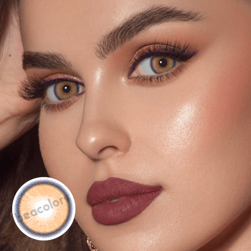 Beacolors Brown Flare  Colored contact lenses -BEACOLORS