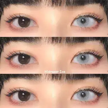 Beacolors Hidrocor Ice Grey  Colored contact lenses -BEACOLORS