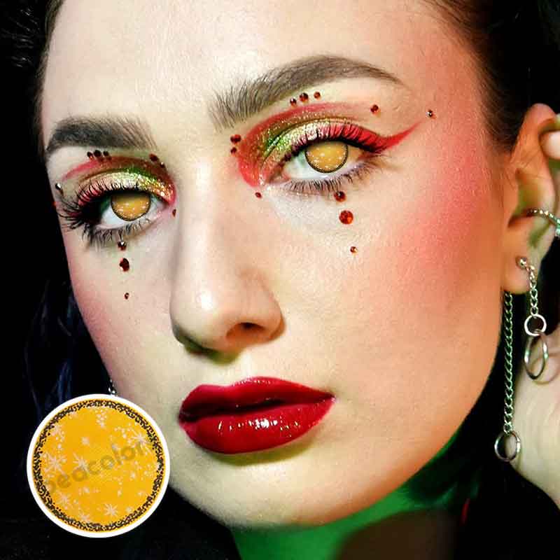 Beacolors Estrellas Halloween  Colored contact lenses -BEACOLORS