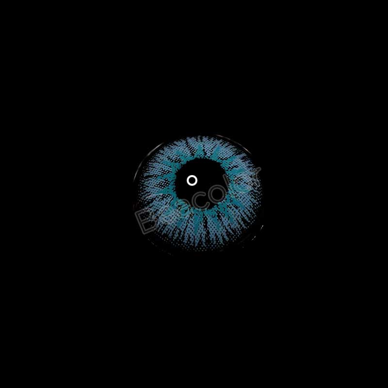 Beacolors Vika Tricolor Blue  Colored contact lenses -BEACOLORS
