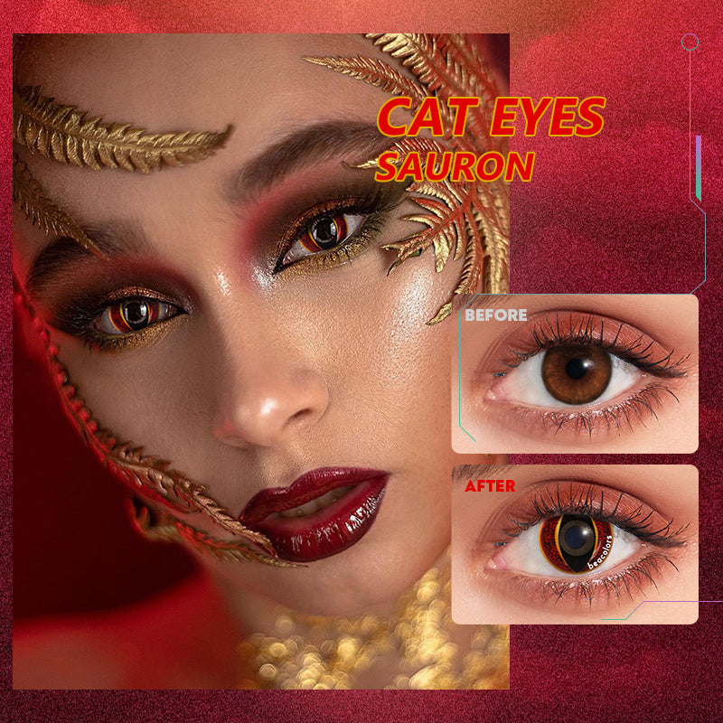 【U.S Warehouse】Beacolors Cat Eyes Sauron Halloween-BEACOLORS