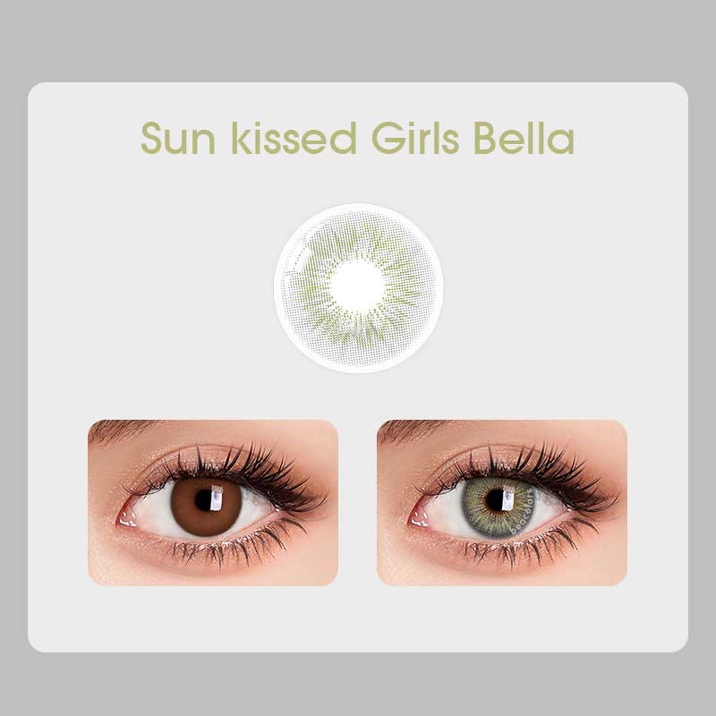 Beacolors Sun-kissed Bella Colored contact lenses -BEACOLORS