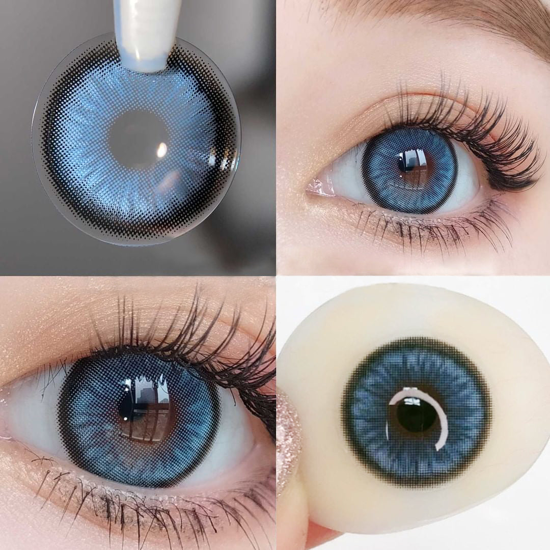 【NEW】Mirage Blue Colored Contact Lenses