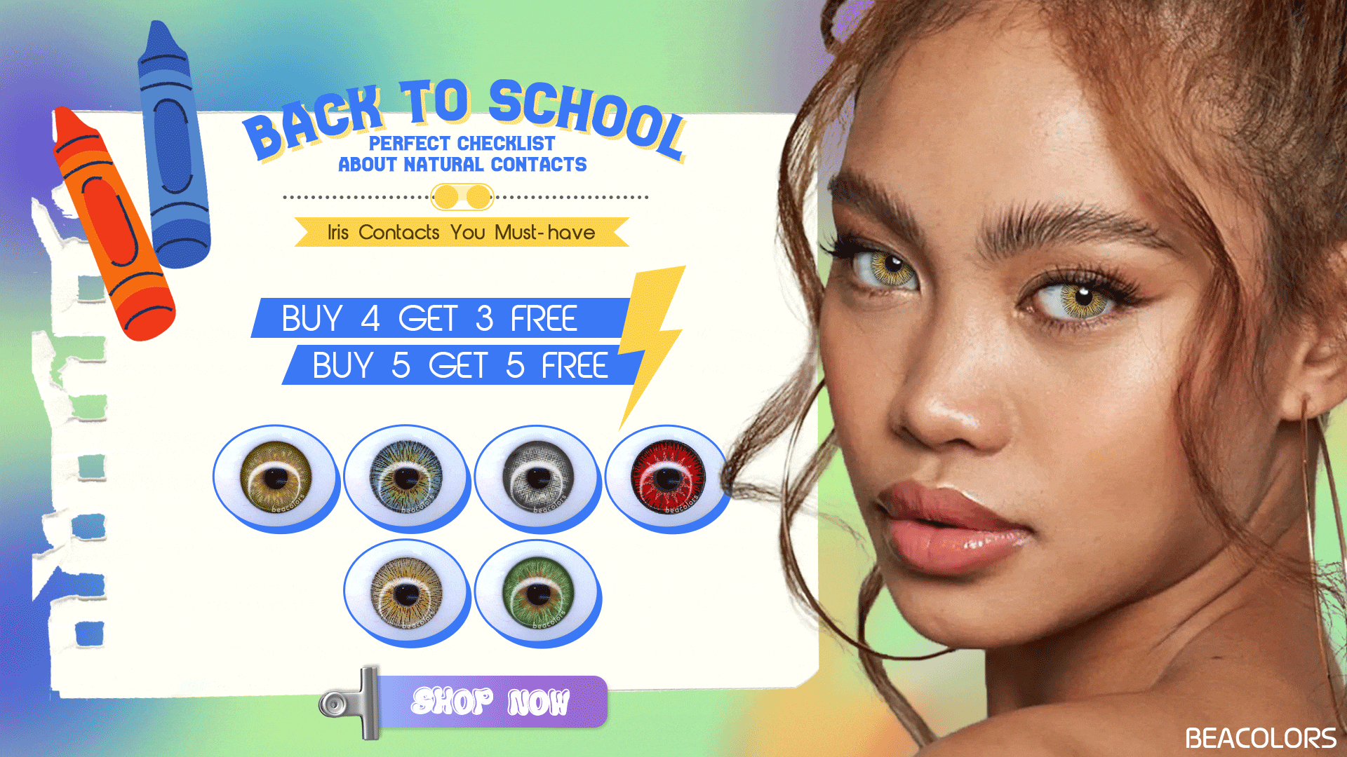 Bea Color Beacolors colored contacts official ,Buy yours!
