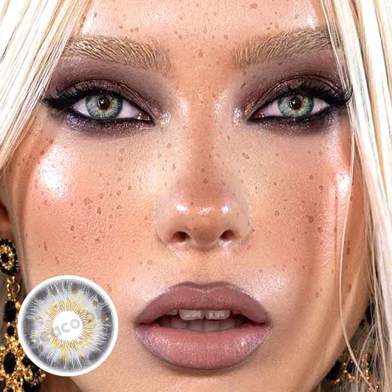 Beacolors Rococo Triumph Grey Colored contact lenses -BEACOLORS