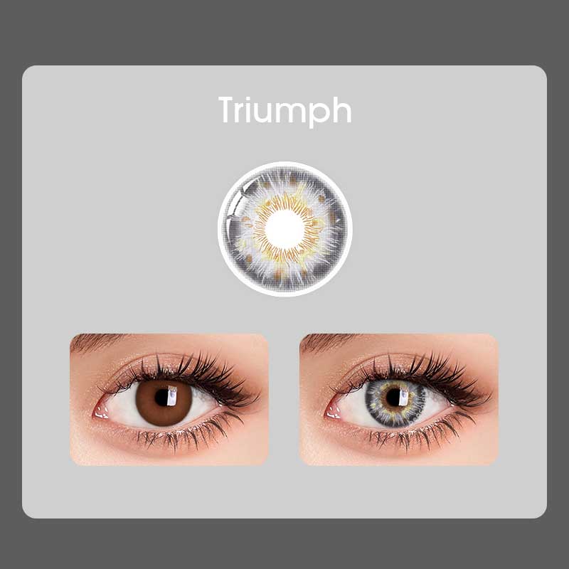 Beacolors Rococo Triumph Grey Colored contact lenses -BEACOLORS