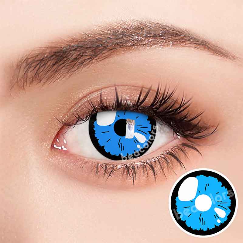 【NEW】Beacolors Kitagawa Marin Blue Cosplay Colored contact lenses -BEACOLORS