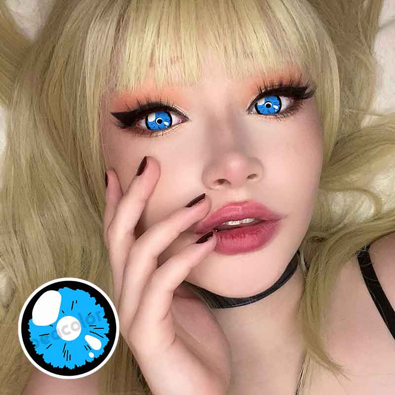 【NEW】Beacolors Kitagawa Marin Blue Cosplay Colored contact lenses -BEACOLORS