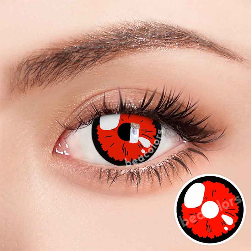 【NEW】Beacolors Kitagawa Marin Red Cosplay Colored contact lenses -BEACOLORS