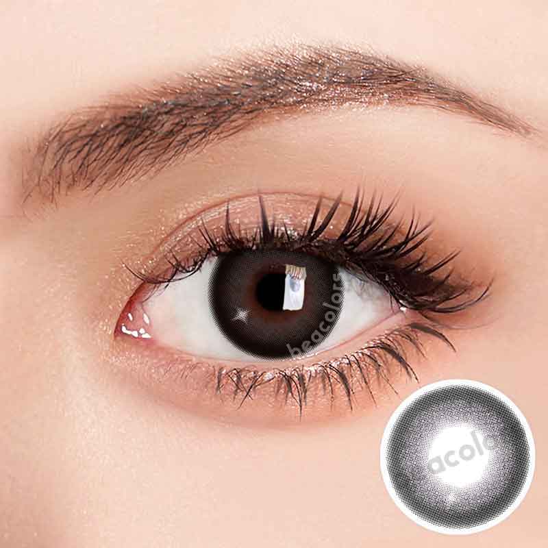 Beacolors Star Black Colored contact lenses -BEACOLORS