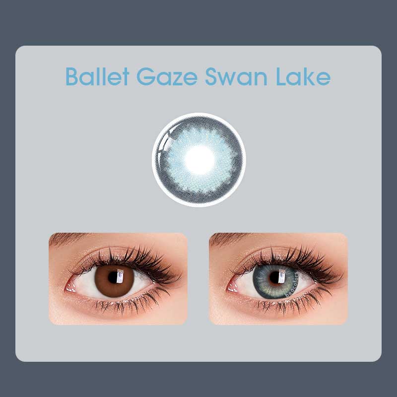 Beacolors Ballet Gaze Swan Lake Colored contact lenses -BEACOLORS