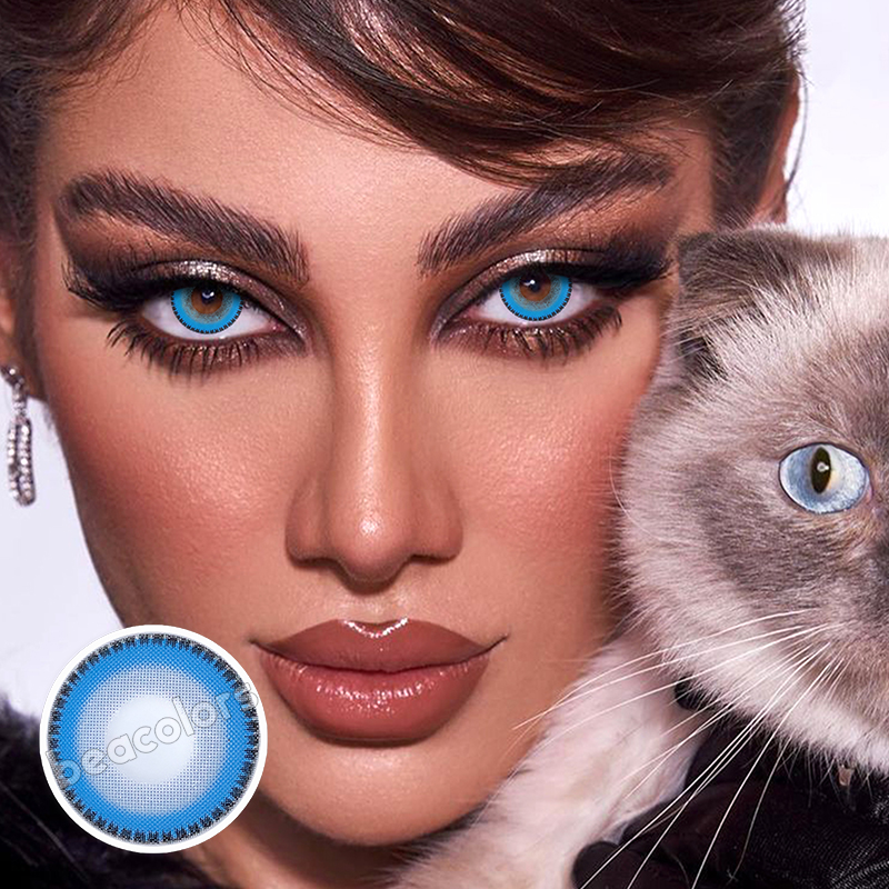 Beacolors Yummy Blue  Colored contact lenses -Shop Now!