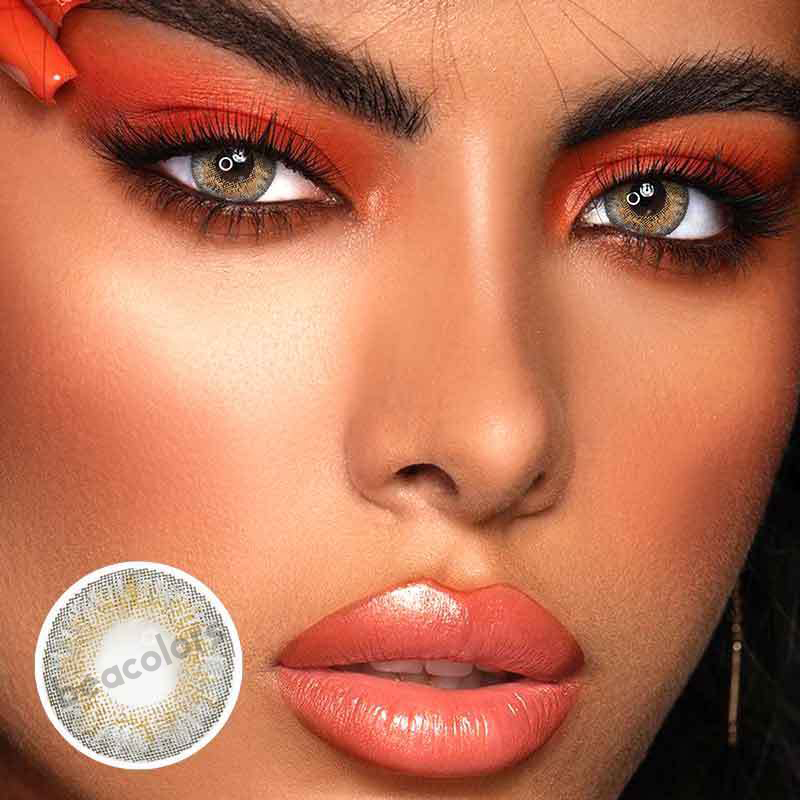 Beacolors Three Tone Gray  Colored contact lenses -BEACOLORS