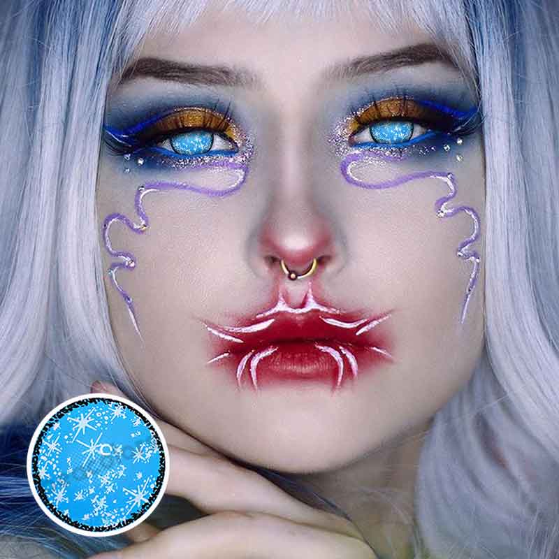 Beacolors Glaciar Halloween  Colored contact lenses -BEACOLORS