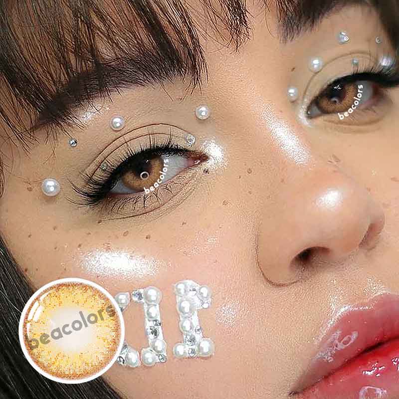【Clearance】Beacolors Wildcat Brown  Colored contact lenses -BEACOLORS