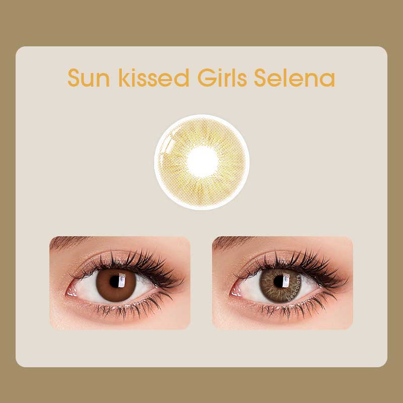 Beacolors Sun-kissed Selena Colored contact lenses -BEACOLORS