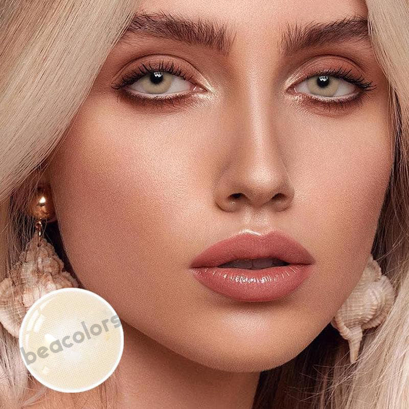 Beacolors Hidrocor Ocre Brown  Colored contact lenses -BEACOLORS