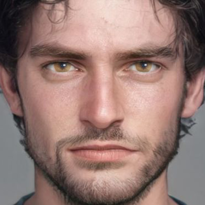 Beacolors Hidrocor Ocre Brown  Colored contact lenses -BEACOLORS