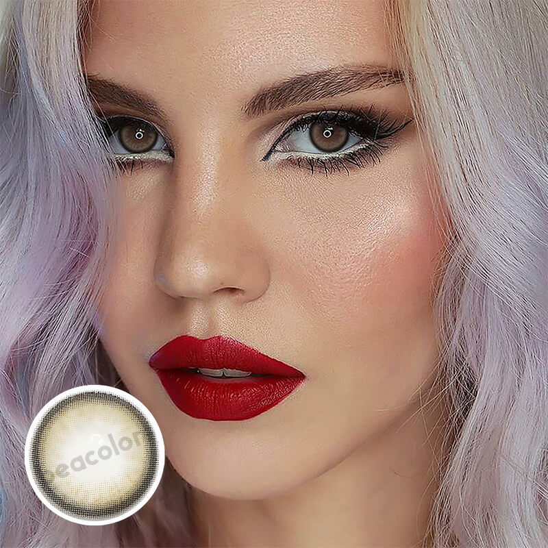 Beacolors FOG PEARL Grey Colored contact lenses -BEACOLORS