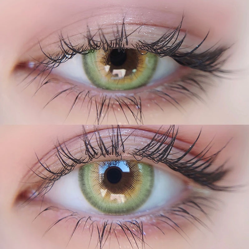 【Clearance】Beacolors Iceland Green  Colored contact lenses -BEACOLORS