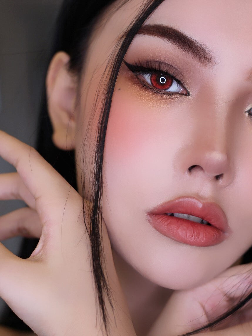 Beacolors Vampire Red  Colored contact lenses -BEACOLORS