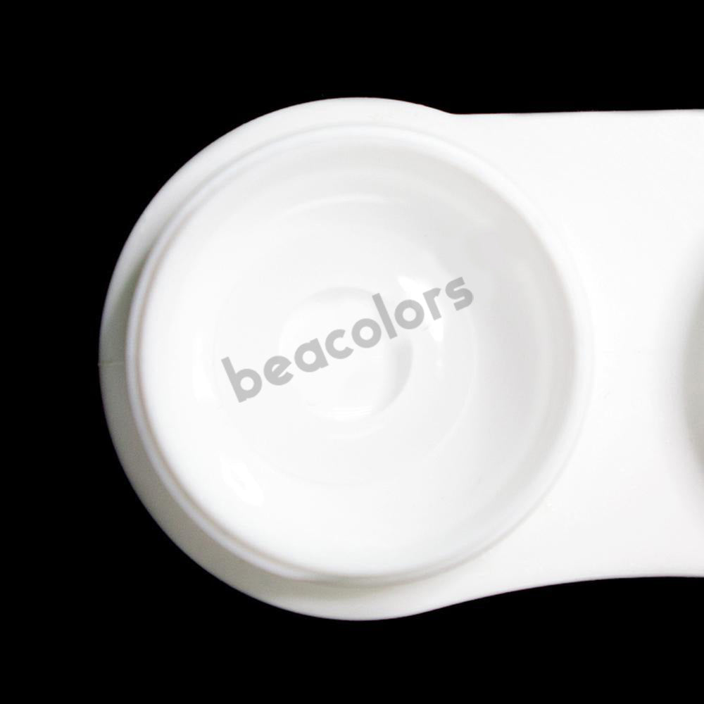 Beacolors White Block Halloween Colored contact lenses -BEACOLORS