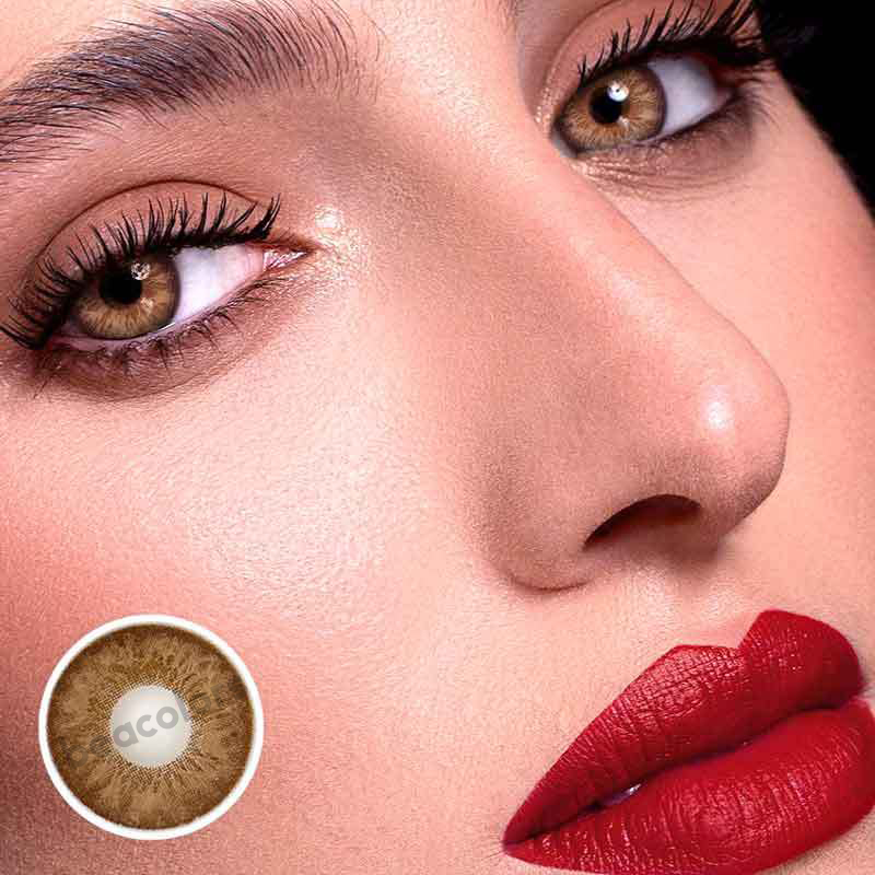 Beacolors Cocktail Tequila Sunrise Colored contact lenses -BEACOLORS