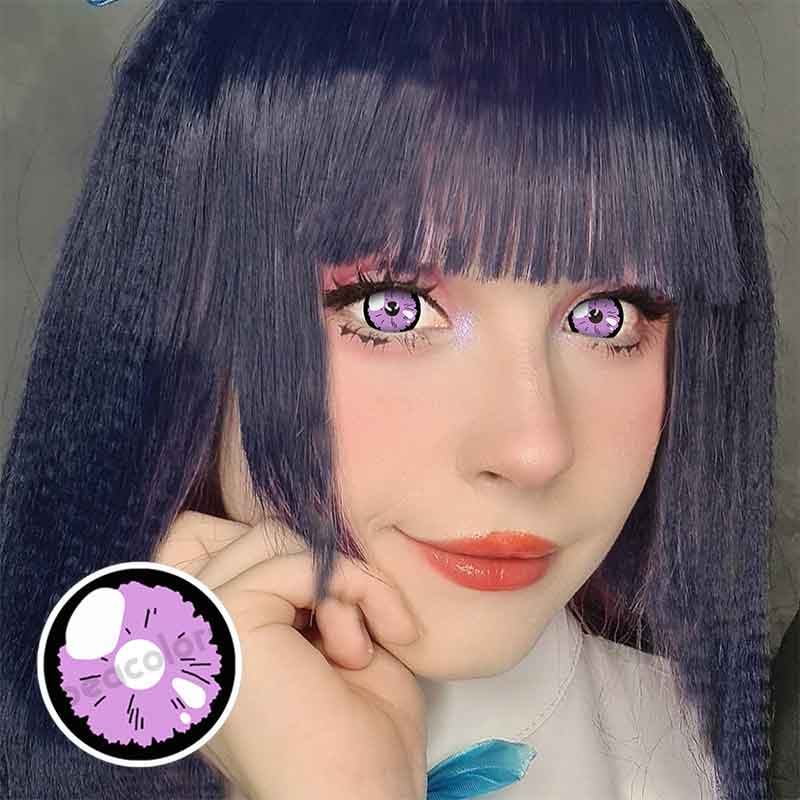 【NEW】Beacolors Kitagawa Marin Purple Cosplay Colored contact lenses -BEACOLORS