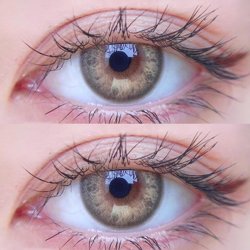 【NEW】Rich Girl Brown Colored Contact Lenses