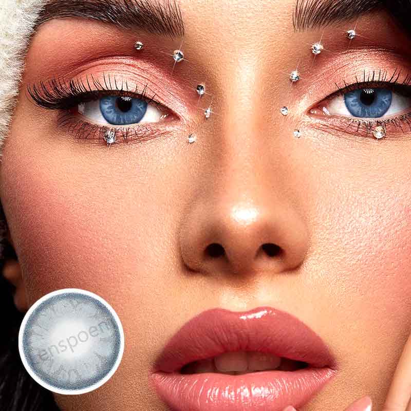 Beacolors Gem Blue Colored contact lenses -BEACOLORS