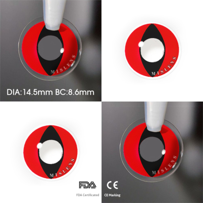 Mislens Cat Eyes Red