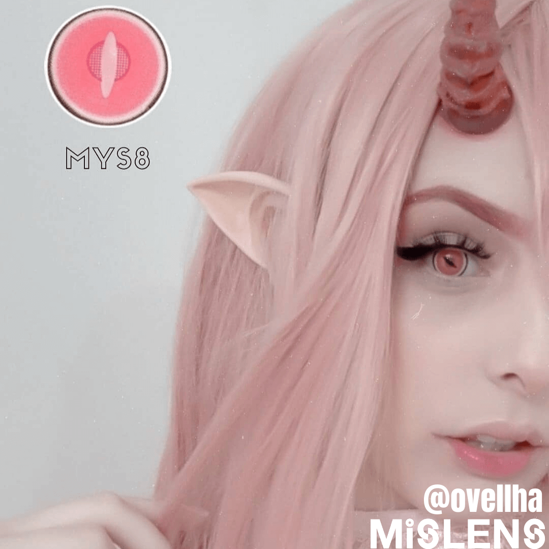 Mislens Nezuko Demon Pink Cosplay-mislens