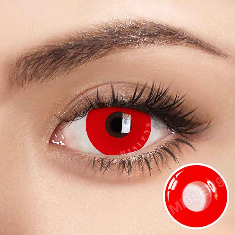 Mislens Circle Vampire Block Cosplay color contact Lenses for dark brown eyes