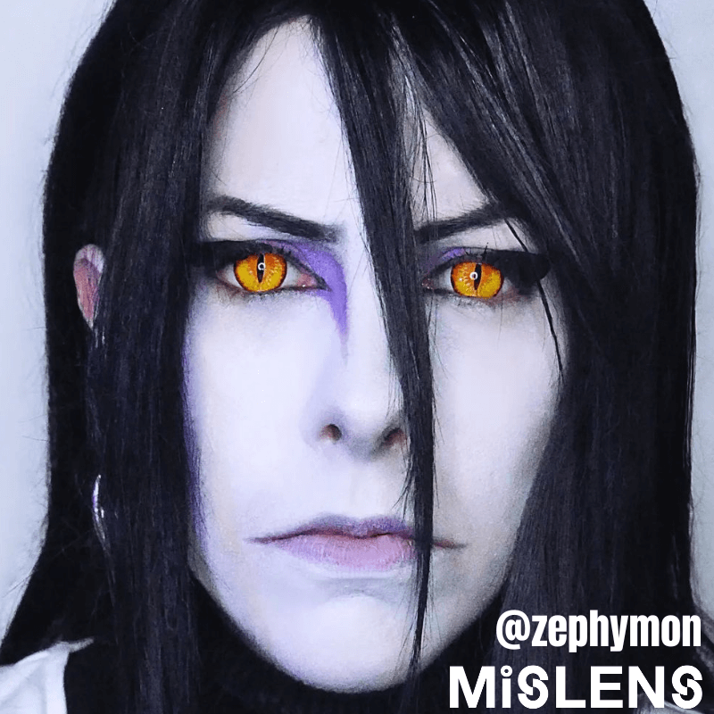 Mislens Dragon Maid Crazy color contact Lenses for dark brown eyes