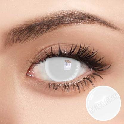 Mislens Mini Sclera White Out Cosplay color contact Lenses for dark brown eyes