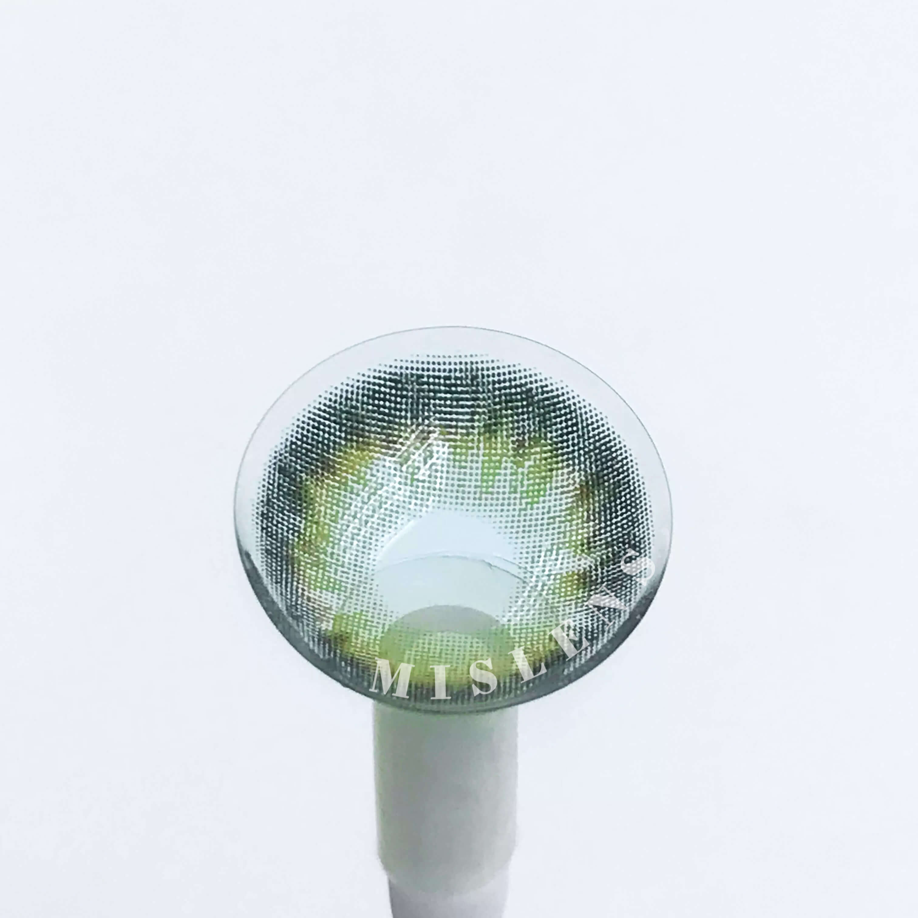 【U.S Warehouse】Mislens Euphoria Intuition Green color contact Lenses for dark brown eyes