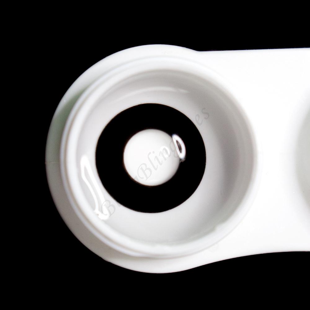 【U.S Warehouse】Mislens Circle Block Black Cosplay  color contact Lenses for dark brown eyes