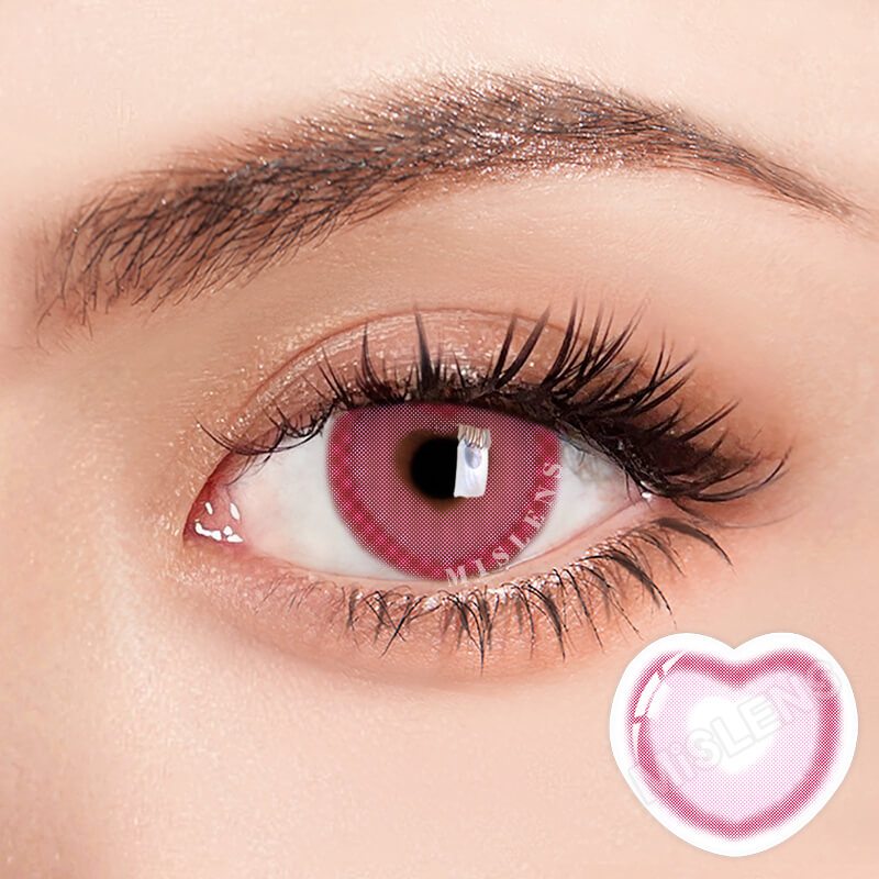 【New】Mislens Heart Eyes Pink